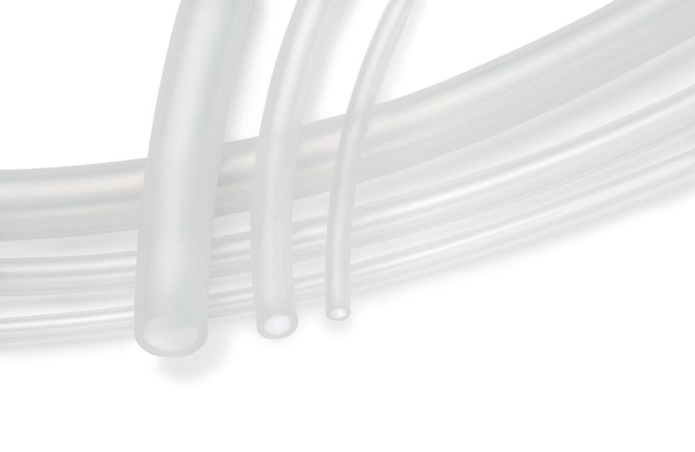 Silnova Silicone Tubing 7.00 x 2.00 mm, Hardness 60 Shore A, RAULAB FG SLIDETEC, Non-Talc Powdered, Supplied per Meter

