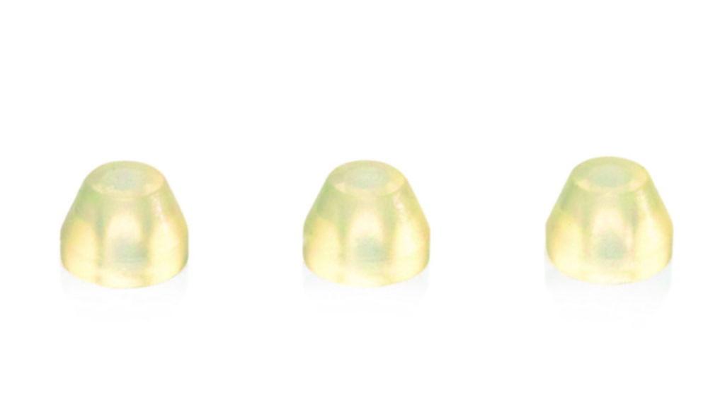 Set of 3 clamping rings, transparent for micro-transfer pettor