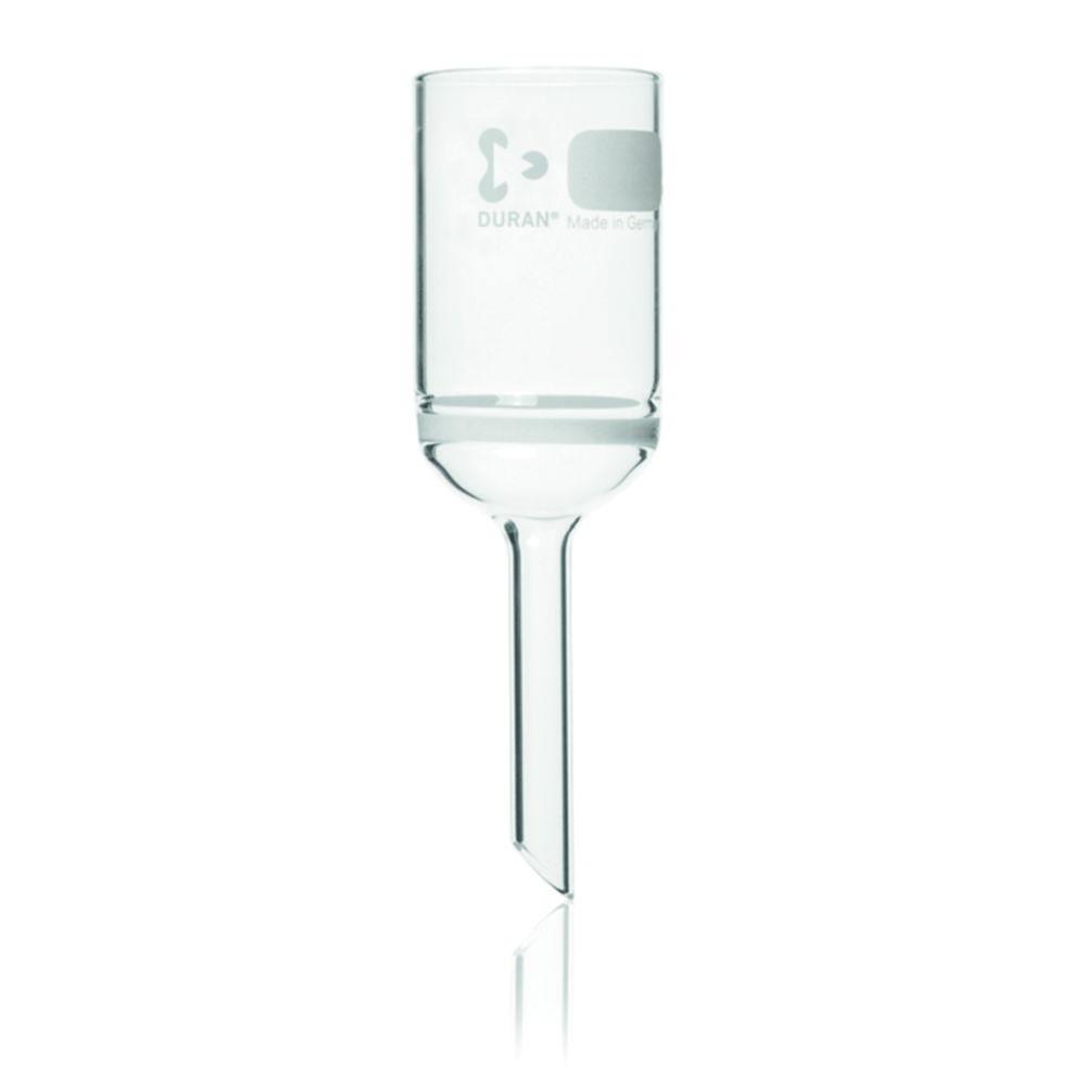 DWK Duran Filter Funnel, Cap. 75 ml, Diam. 45 mm, Porosity 3