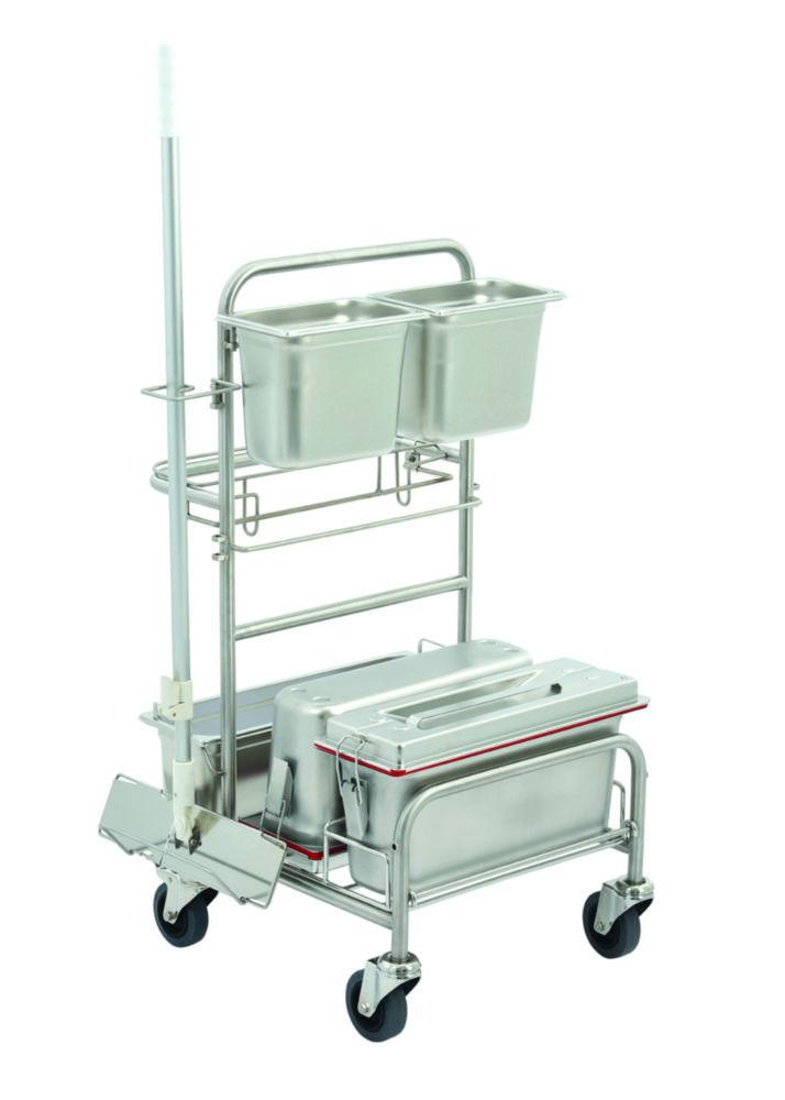Pfennig Cleanroom Trolley Clino CR4 EM-GMP incl. MopJump 3500210