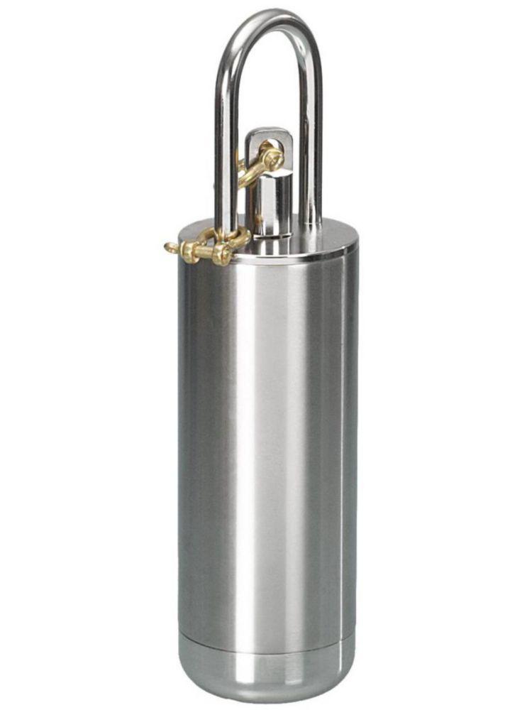 Bürkle Immersion Bomb to DIN 51750 500ml, Nickel-Plated Brass, HxØ 300x75 mm, 3.0 kg