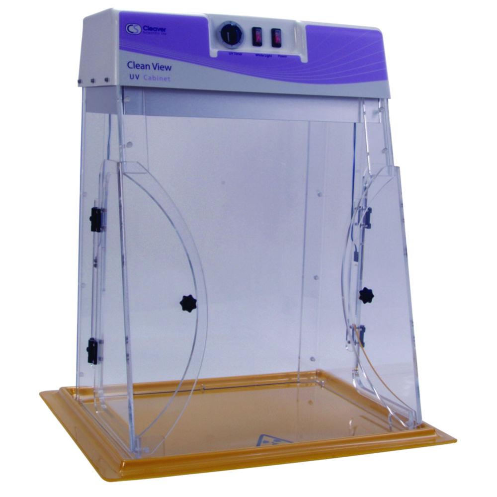 Thistle Scientific UV Sterilisation Cabinet with Timer, 4 UV Lights, White Light, Tray CSR-TY4, 230 V