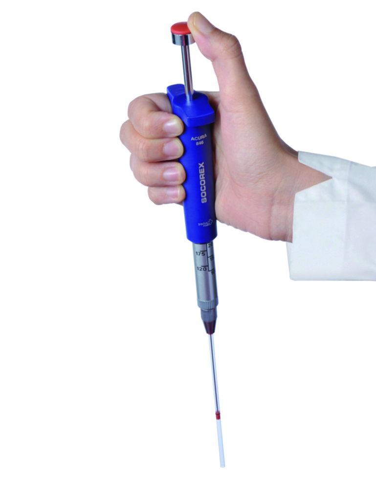 SOCOREX Acura Capillar 846 Microe Pipette 10 - 50 µl, Not Autoclavable