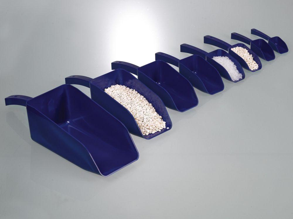 Bürkle SteriPlast Scoop 25ml, PS Length 141mm, Blue, Detectable, Pack of 10