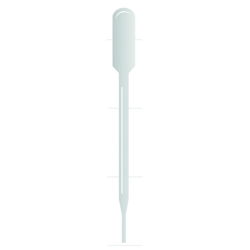 Thermo Samco Transfer Pipets 1.7 mL Sterile Standard Individually Wrapped, Pack of 500