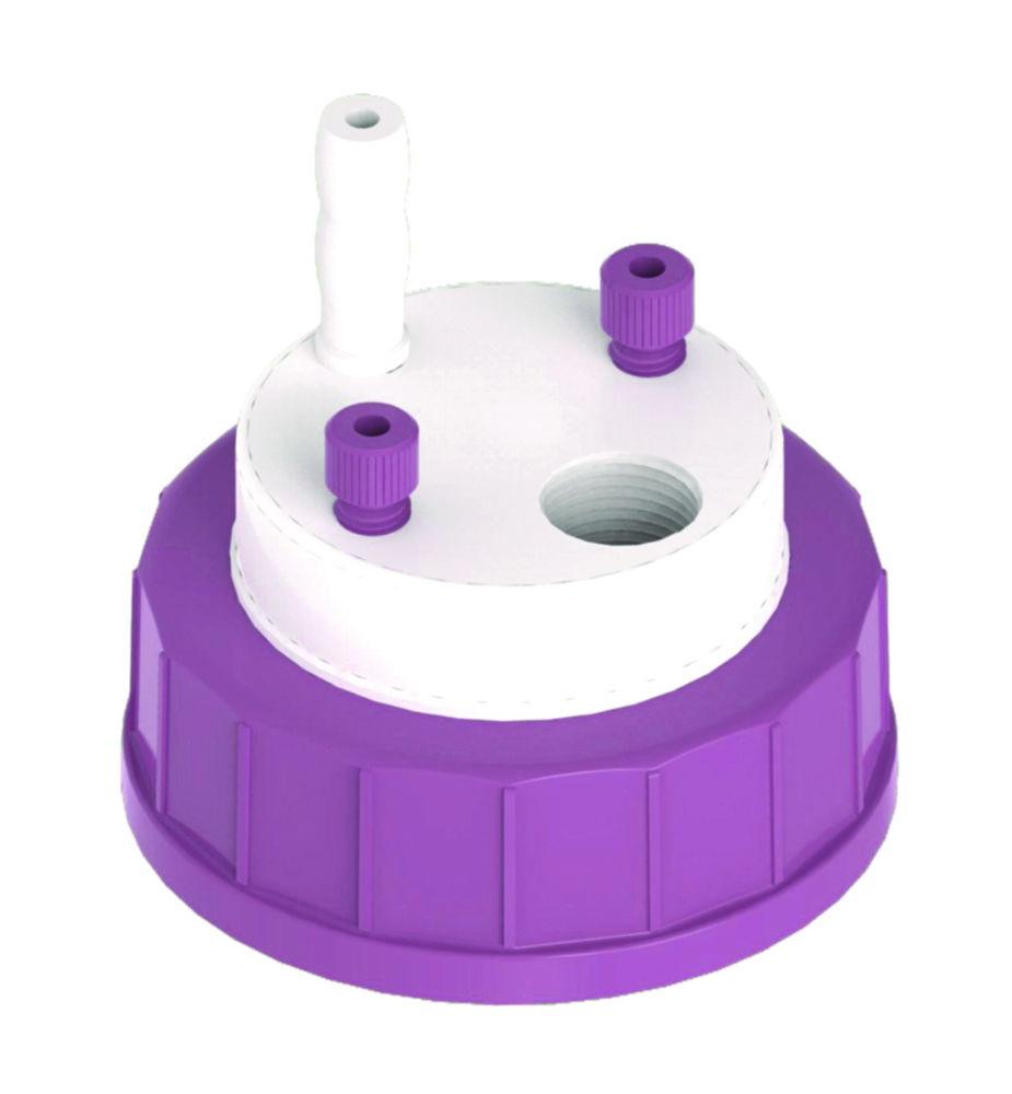 KEFO Waste SafetyCap (DIN60/61) with 3x Standard ports