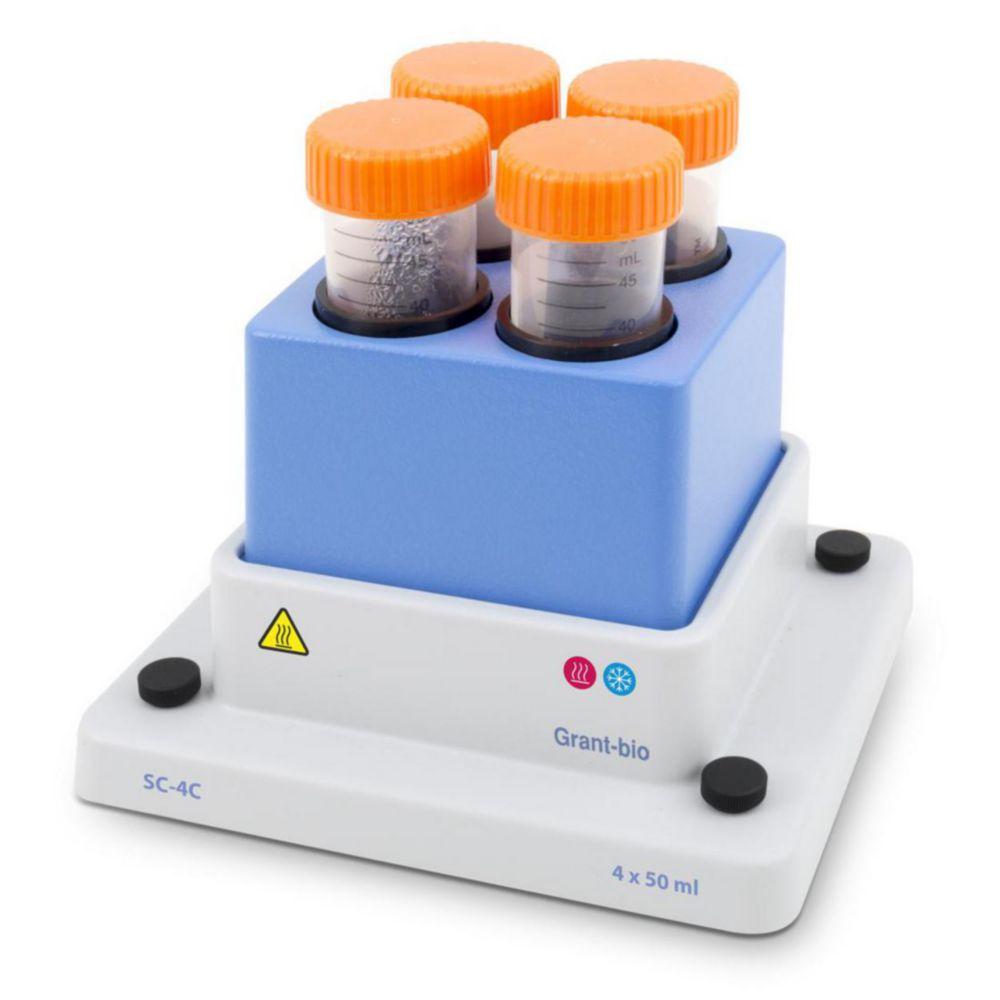 Heating/cooling block for PCMT/PCMT PLUS for 4x 50ml conical tubes