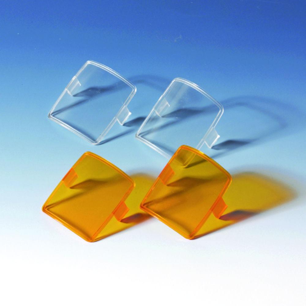 BRAND Inspection Windows for Titrette (Colorless/Amber Colored)

