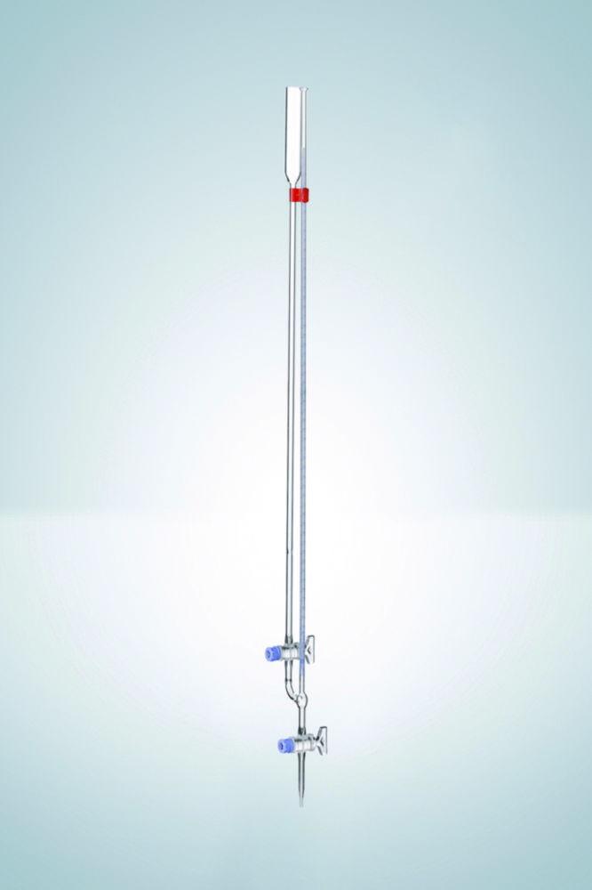 Hirschmann Micro Burette 2:0.01 ml, Bang Pattern DURAN, Cl. AS, CC, SB, Straight Stopcock, NS-Glass Key