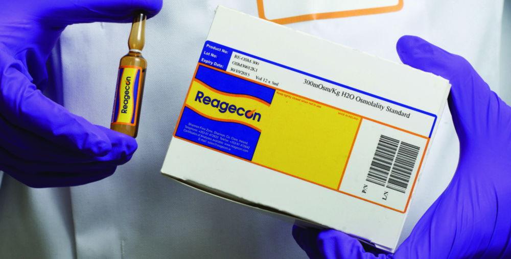 Reagecon H2O Osmolality Standard 5 mL 1500 mOsm/kg Pack of 12

