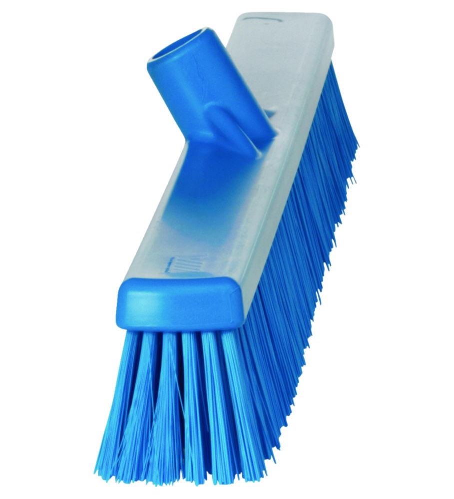 Vikan Broom, 610 mm, Soft/Hard, Blue

