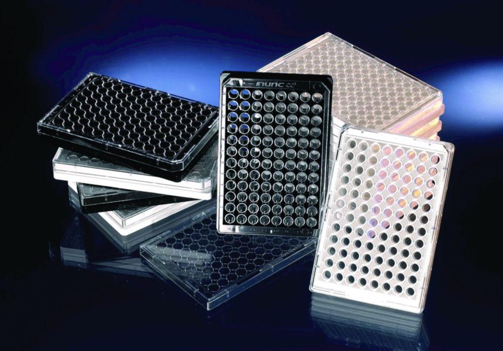 Thermo Nunc 96-Well White Polystyrene Plate with Poly-D-Lysine Coating and Clear Bottom

