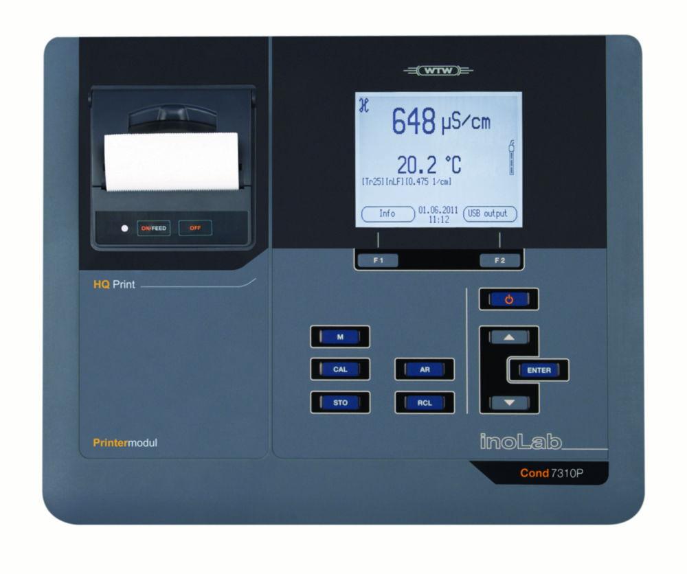 Xylem WTW InoLab Cond 7310P Conductivity Meter with Built-in Printer and Accessories

