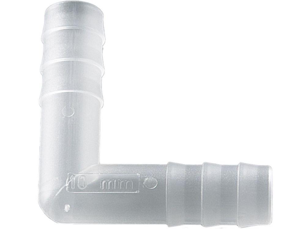 Bürkle Angle Connector 9-11 mm, PVDF Cylinder Spouts, Pack of 10