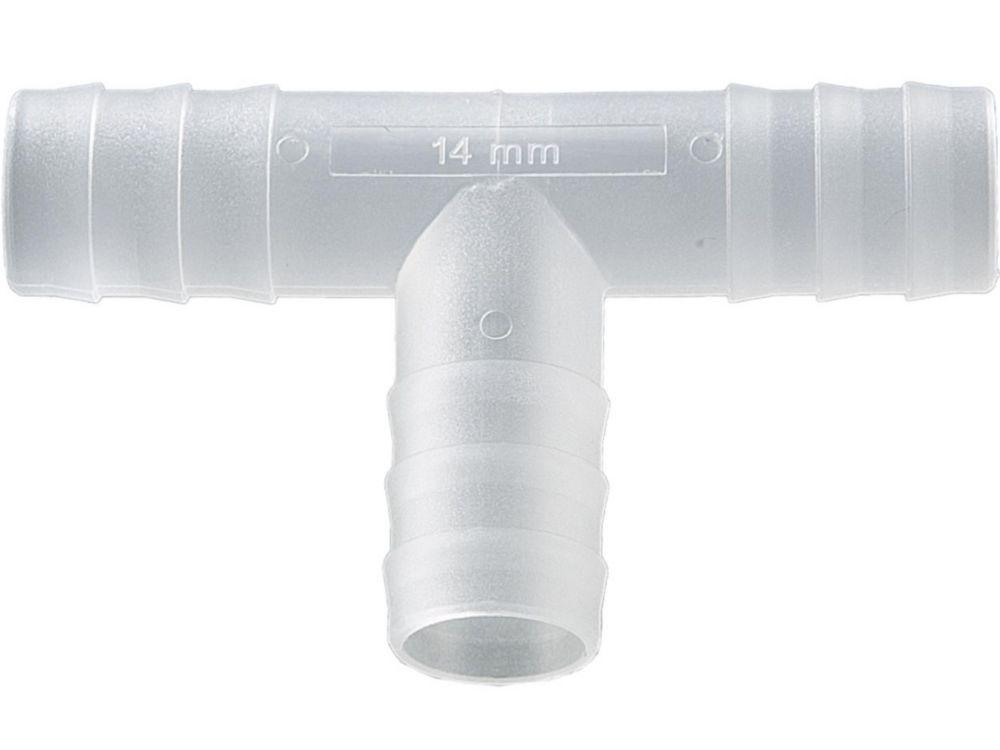 Bürkle T Connector 13-15 mm, PP Cylindrical Spouts, Pack of 10