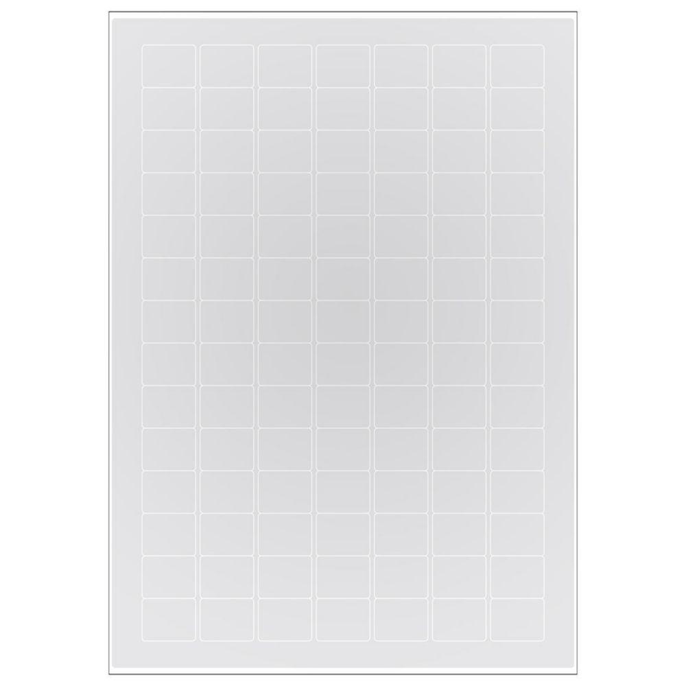 Cryogenic Labels for Laser Printers 24mm x 19mm, white, pack of 1568 labels