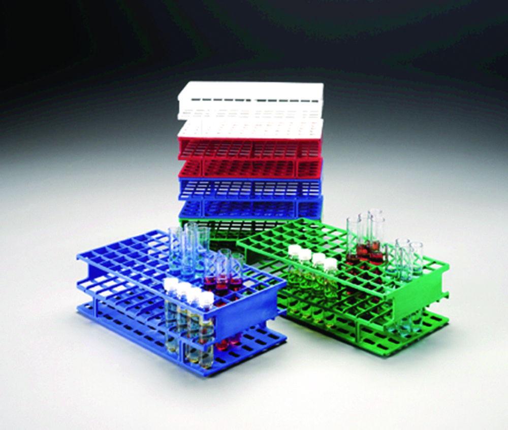 Thermo Nalgene Test Tube Racks 6x12 Tubes PP White Ø 16 mm