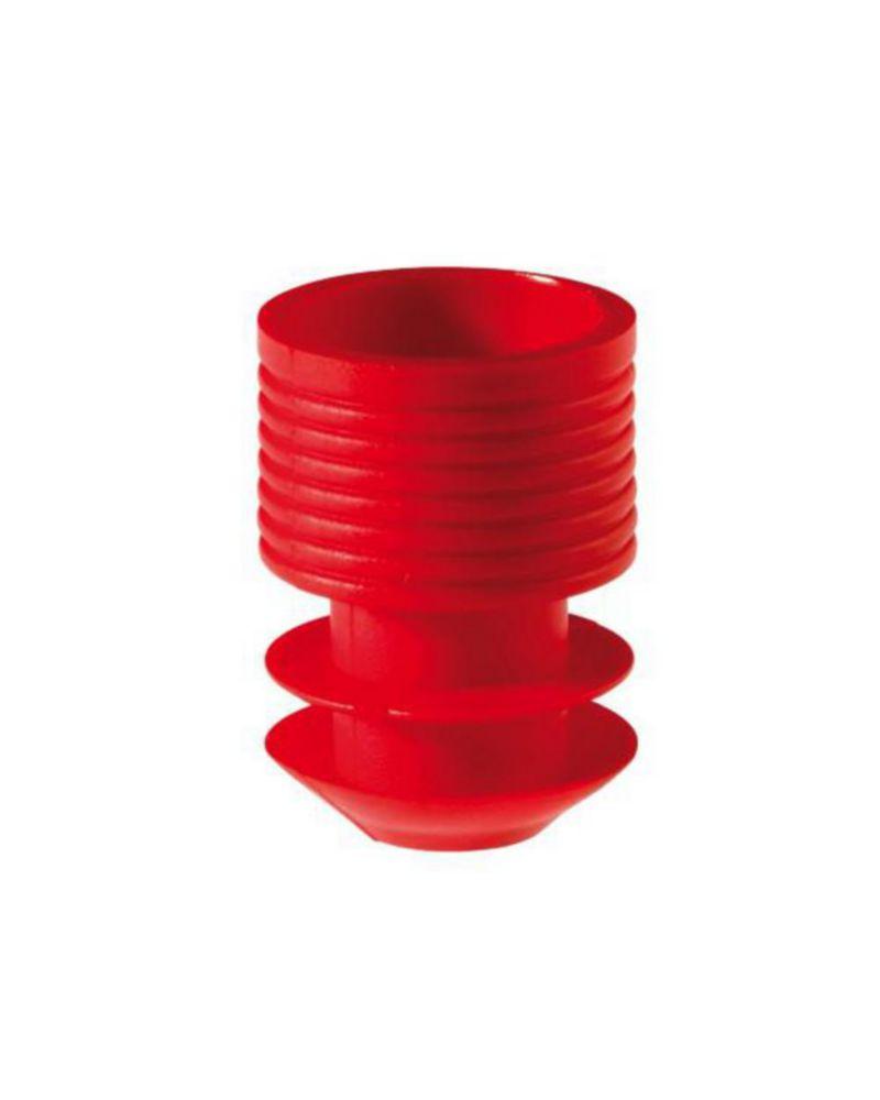 Ratiolab Stoppers 16–17 mm, Red, Pack of 1000​

