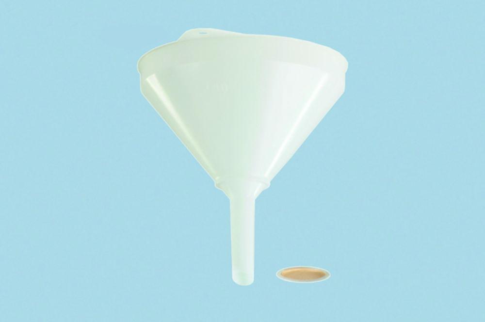 Hünersdorff Funnel, 50 mm, HDPE, Drain 3 mm, Nature