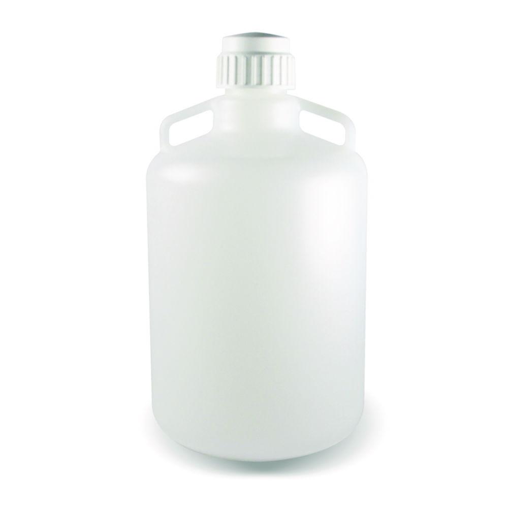 LLG Carboy with Handles, 20 L, PP with Screw Cap