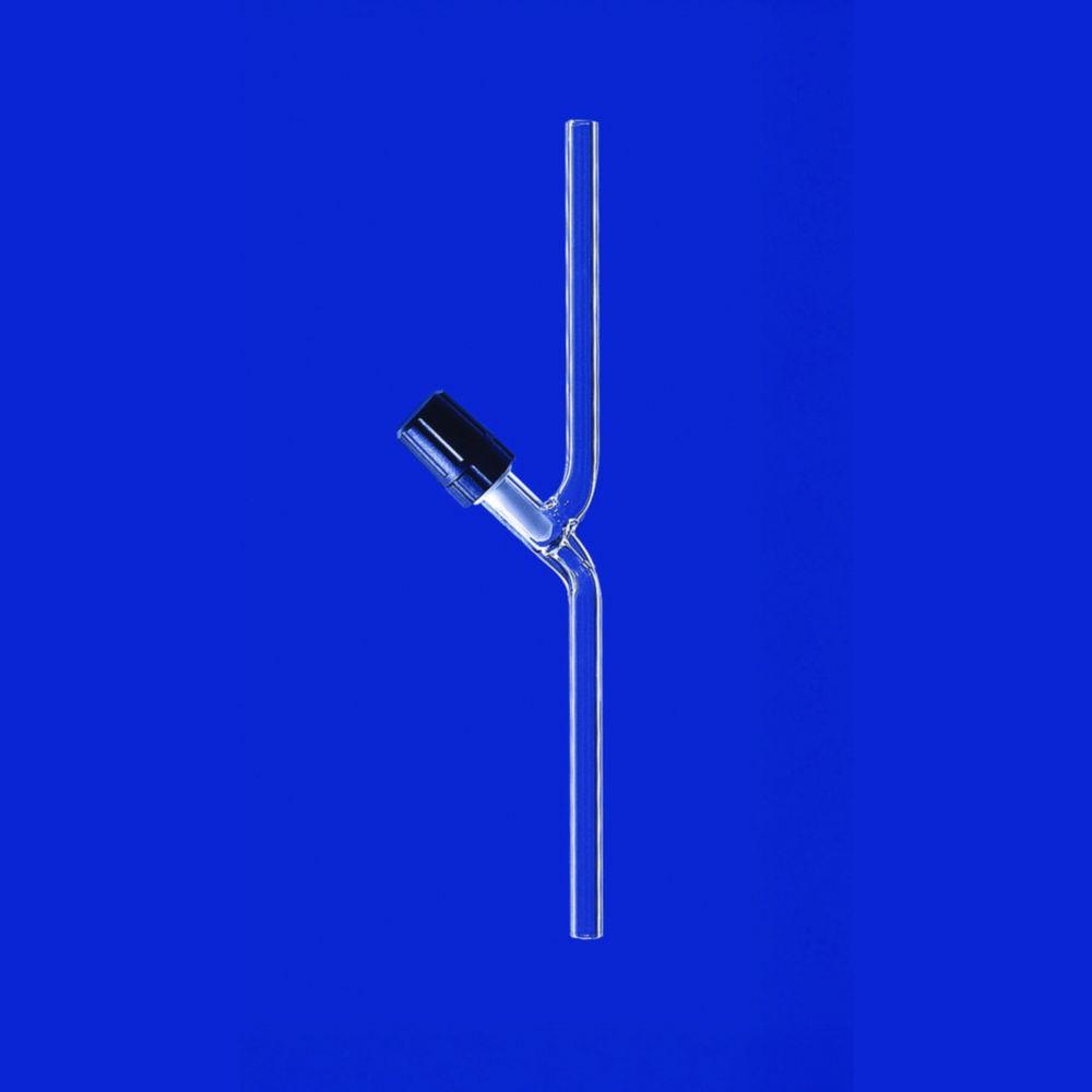 Lenz-Laborglas Needle-Valve Stopcocks, Straight, Valve Bore 0–2.5

