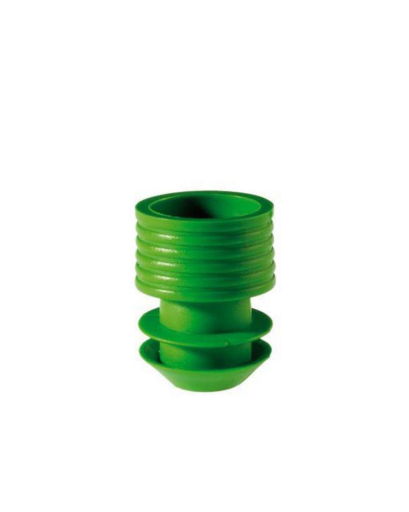 Ratiolab Stopper 11–12 mm, Green, Pack of 1000

