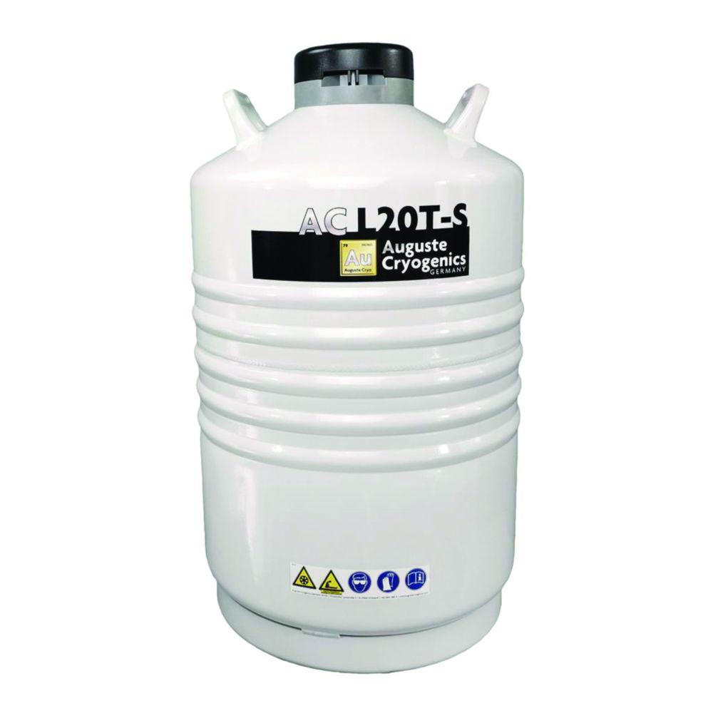 Cryonos Cryogenic Storage Vessel AC L35T-S, Capacity 35.5L, 6 Canisters of 120 mm, ADR Approved