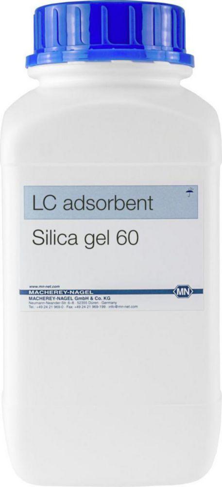 Macherey-Nagel Silica Gel 60, Particle Size 0.063 mm, Pack of 1000 g in Plastic Container

