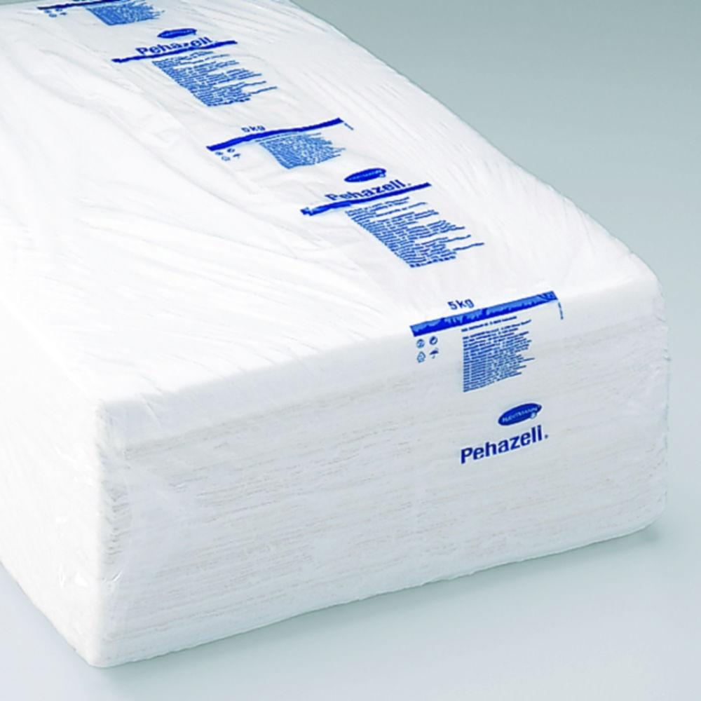 Pehazell® Clean cellulose 37x57cm in layer, unbleached pack of 3x5 kg