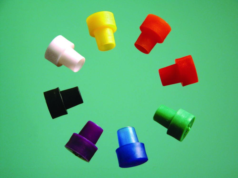 HILGENBERG Closing Caps Pink for NMR Tubes 5mm, Pack of 1000