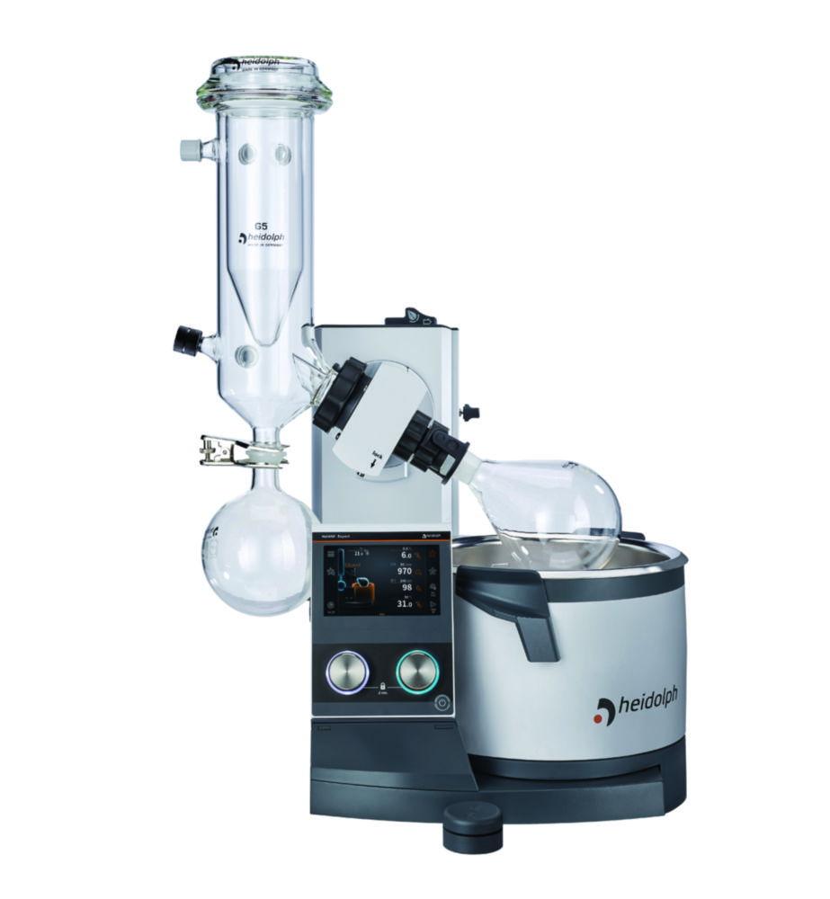Heidolph Rotary Evaporator Hei-VAP Expert Control HL/G5B with Hand Lift, Plastic-Coated Glass Sets
