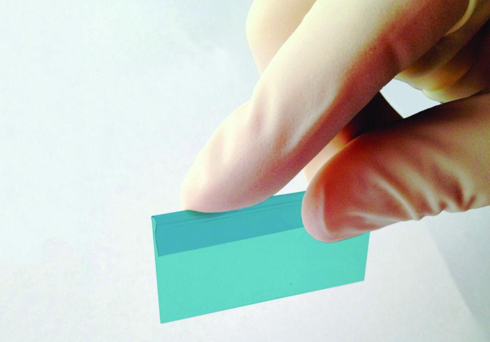 Heathrow Scientific SmartSlicer Safety Razor Blades, PET, 25 x 50 x 0.22 mm, Pack of 100