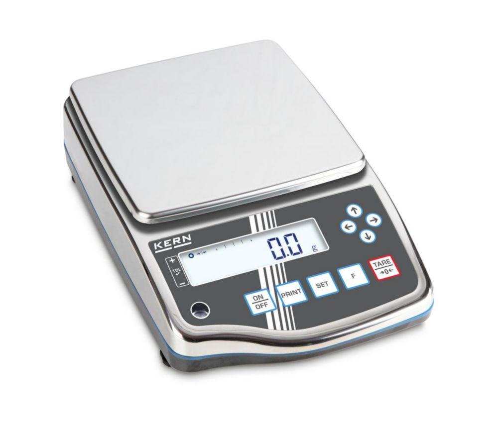 Kern Precision Balance PWS 8000-1, Weighing Range 8200g, Readability 0.1g