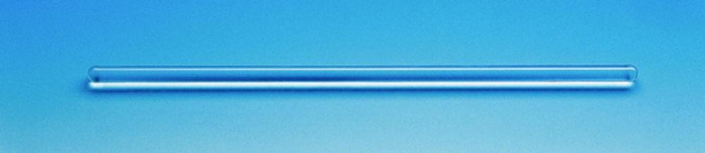 BRAND Stirring Rods 200x6 mm, AR-Glass, Fused Closely at Both Ends, Pack of 50

