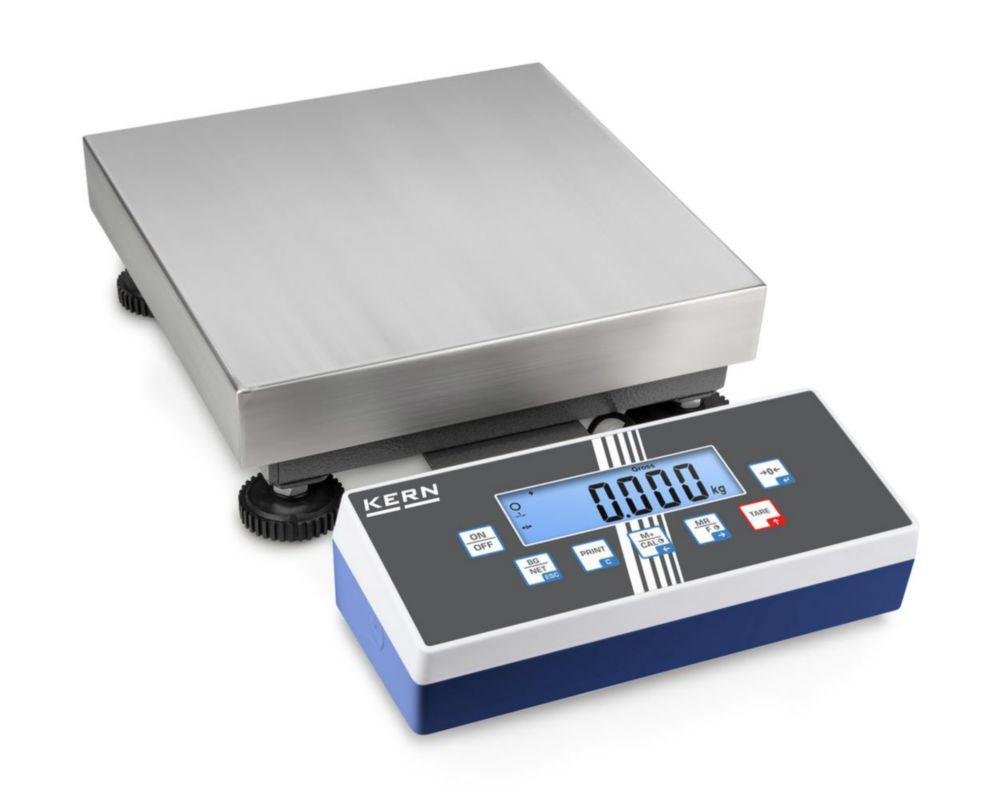 Kern Platform Scale EOC 10K-4, 6/15 kg Capacity, 2/5 g Readability, Dual Range, 300x300 mm