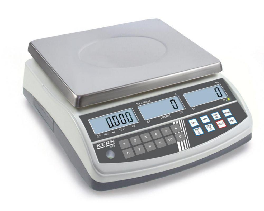 Kern & Sohn Counting Balance CPB 6K1DM, 3/6 kg / 1/2 g, Calibratable, Weighing Plate 295 x 225 mm
