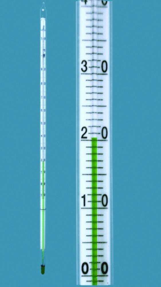 Amarell Thermometer -10°C +110:1°C 300x7/8mm 76mm Submergence Environmental/Daily Filled