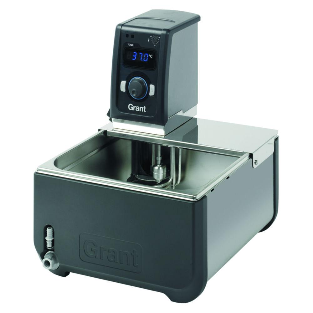 Grant Thermostatic Bath, 12 Litre, Digital Stainless Steel Tank, With Pump And Bridge Plate, Amb. +5…+120°C