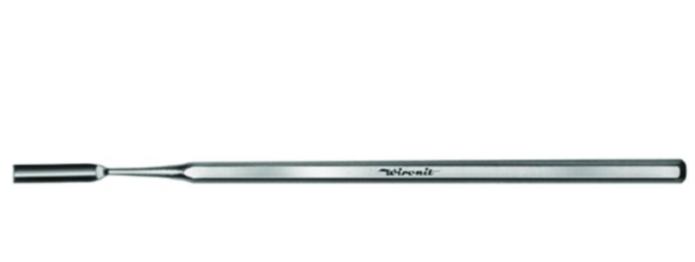 Karl Hammacher Powder Microspatula CrNi 18/12 140x3 mm

