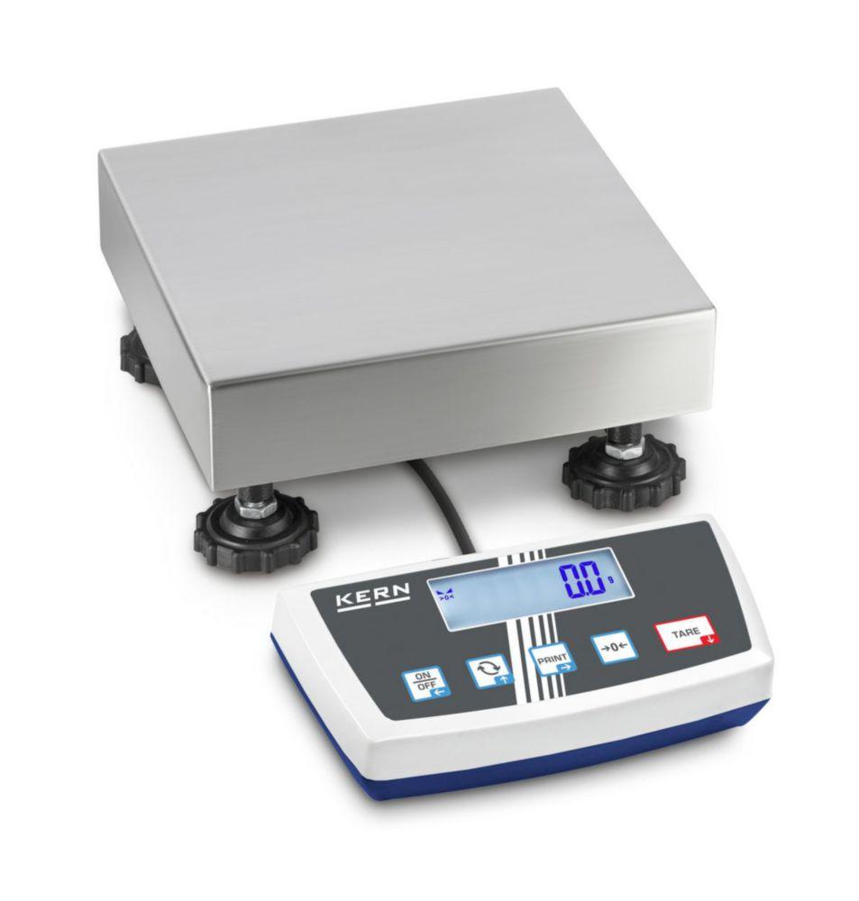 Kern Platform Weighing Scale DS 3K0.01S – 3 kg / 0.01 g, Stainless Steel Weighing Plate 228×228 mm