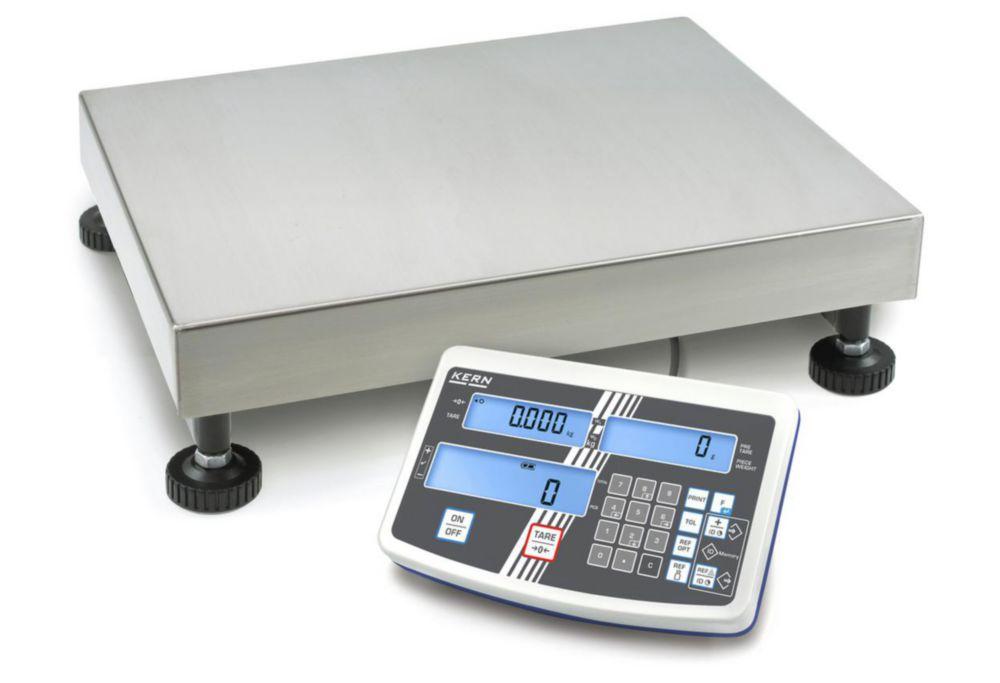 Kern Counting Scale IFS 60K0.5DL, 30/60 kg / 0.5/1.0 g, Dual Range, Weighing Plate 500×400×137 mm