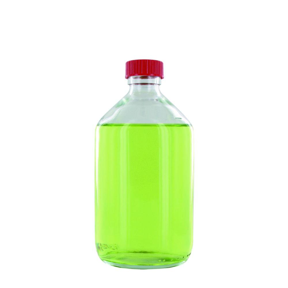 Behr Narrow-Neck Bottle NK 500 GT – 500 ml Clear Glass with PTFE Insert Closure