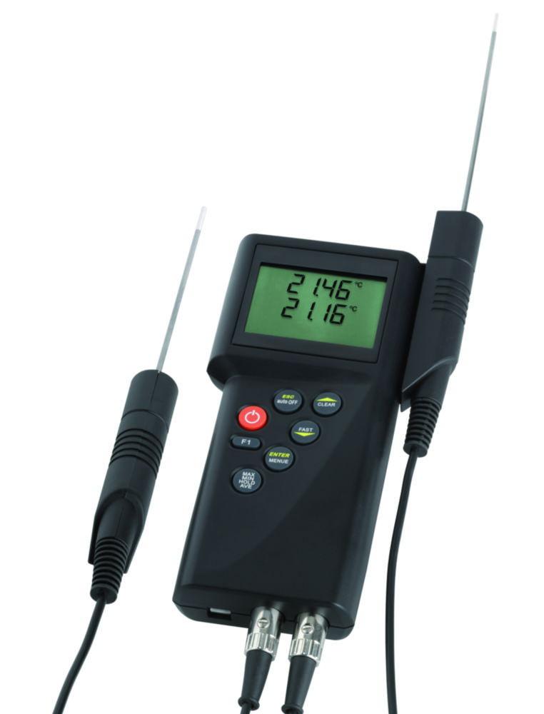 DOSTMANN Precision Hand-Held Meter P770L 2-Channel, Pt100, Meas. Data Memory for 6000 Data

