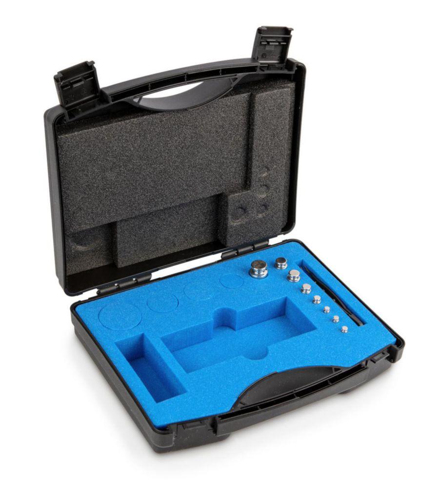 Kern Weight Kit E2, 1 g - 50 g, Stainless Steel in Plastic Case, Including Glove, Tweezers, and Dust Brush

