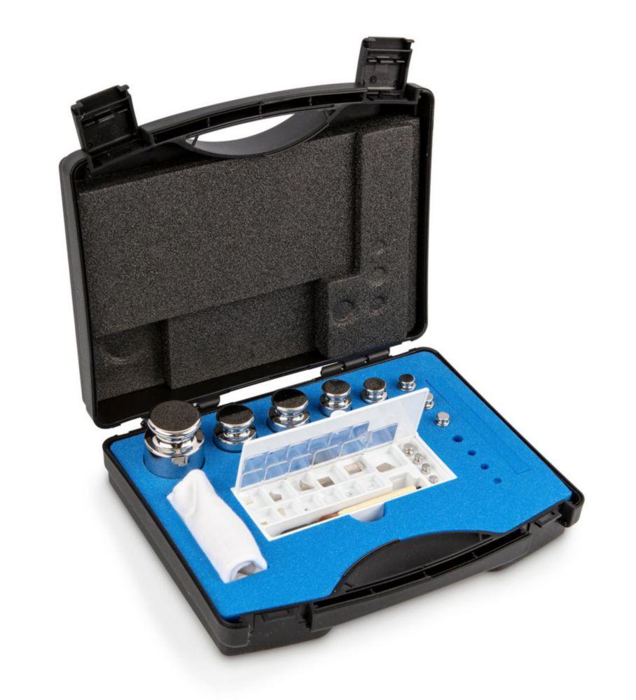 Kern Set of Weights E2, 1 mg - 500 g OIML, Stainless Steel in Plastic Case

