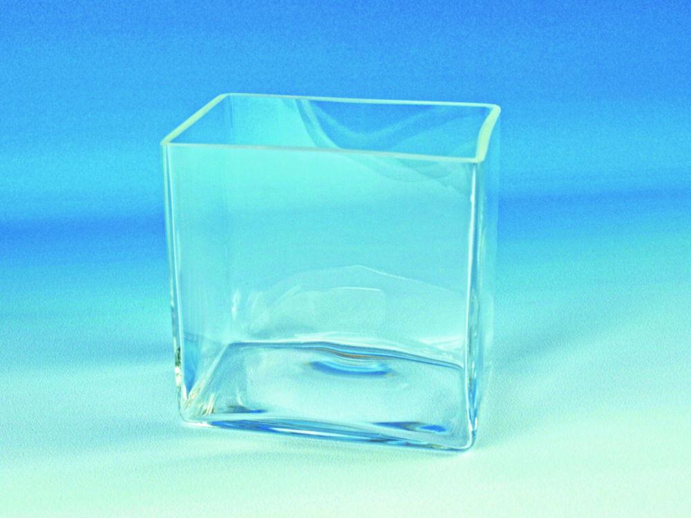 Hecht Glass Tank 180x130x180 mm, Fine Ground Rim

