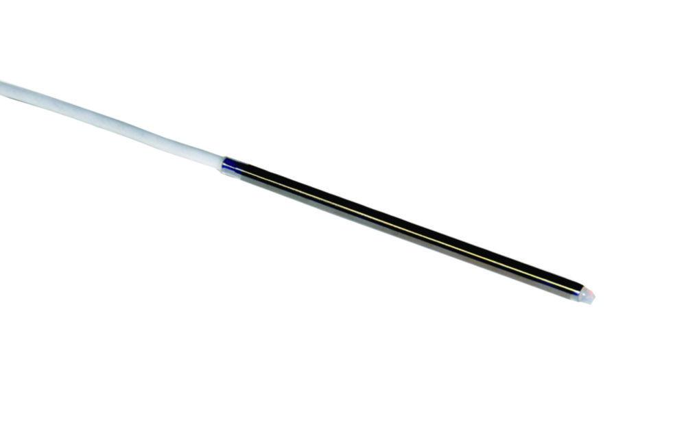 Ludwig Schneider Pt100 Metall Sensor with PTFE/FEP Coating Class A, Application Range -50 to +200 °C, Nominal Length 100 mm