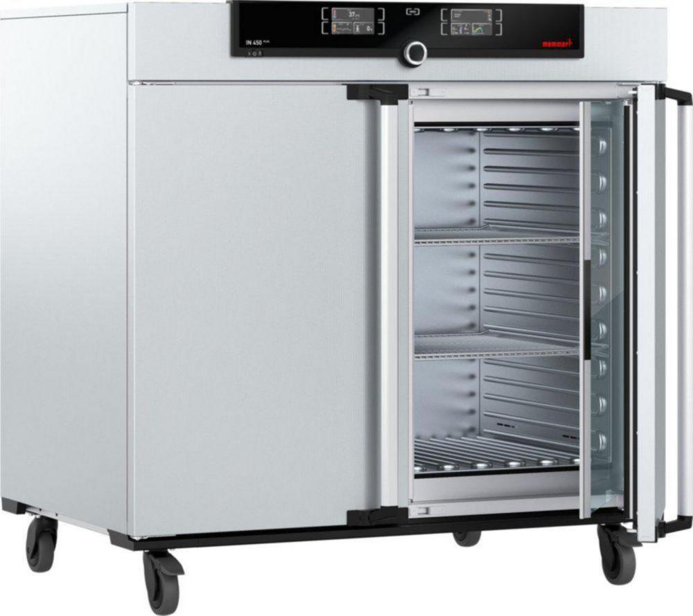 Memmert IN450plus Incubator +20...+80°C, 449 Ltr., Natural Air Circulation with TwinDISPLAY