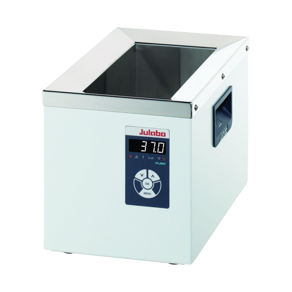 Julabo Water Bath PURA 4, 0.8...4.5L, Temperature Range: +18...+99.9°C, Heat Output 0.5kW, 21x35x22cm