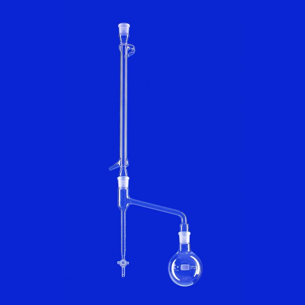 Lenz-Laborglas Measuring Tube with Tap, 10 ml: 1/101 ml, Zero Point at the Tap, Core + Sleeve NS 29/32

